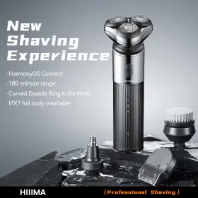 Bc9000 Hiiima 018596875861 Shaver Rechargeable Cordless Electric With Pop-up Trimmer
