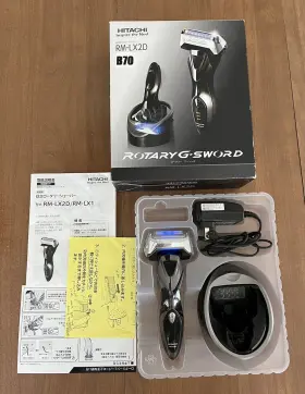 Rm-lx2d Hitachi Shaver Rotary G-sword Led From Japan Rare Ships Us