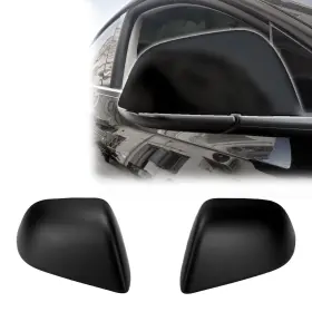 Hocvrlx Fgj-0018 Side Mirror Caps Cover Compatible Model 3 Matte Black Covers