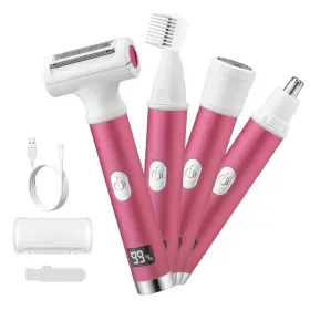 Llwes01 Hoey Electric Razor For Women 4 In 1 Shaver Rechargeable Led Dis