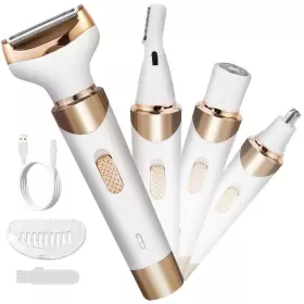 Llwes03 Hoey 4 In 1 Electric Razors For Women Shaver Trimmer Lady Elec