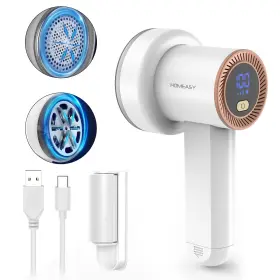Shaver-m2 Homeasy Fabric Shaver Fuzz Remover Rechargeable Electric Lint
