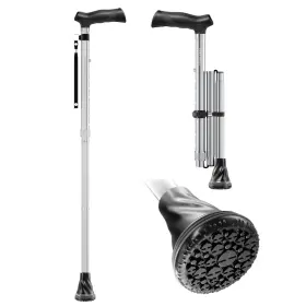 Honeybull 850057318203 Foldable Walking Cane For Men And Women Adjustable Collapsible