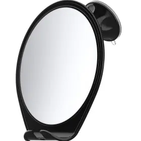 Honeybull 858978007657 Fogless Shower Mirror With Suction Mount And Swivel 7 Inch L X W Black