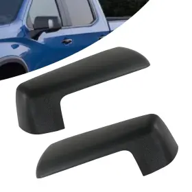 77dz003t Honfqp Top Half Mirror Cover Textured Black Compatible With -pair