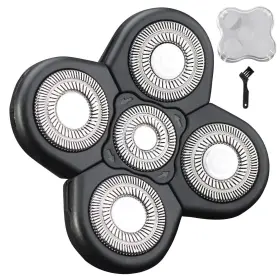 Hontec 749575059906 Electric Shaver Replacement Heads - 5 Blades Universal For Freedom Grooming Hontec 749575059906 Electric Shaver Replacement Heads - 5 Blades Universal For Freedom Grooming
