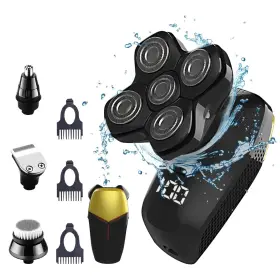 Jk-5599 Hontec Revolutionary Upgrade Bald Mens 4-in-1 Electric Head Shavers Cordless Comfor