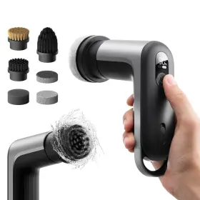 Qwqja10 Hoto Grip Cordless Electric Spin Scrubber Ipx7 Waterproof Lightweight A
