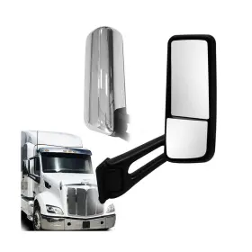 Ut-p59-0051 Hpdmauto Door Mirror Chrome Fit For 2013-2022 Peterbilt 579 Truck Left Driver Side Pow Ut-p59-0051 Hpdmauto Door Mirror Chrome Fit For 2013-2022 Peterbilt 579 Truck Left Driver Side Pow