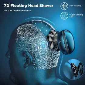 Huinnethrey 788953826761 Head Shavers Upgraded 5-in-1 Electric Razor For Bald Men 7d Floating Shav Inch #2