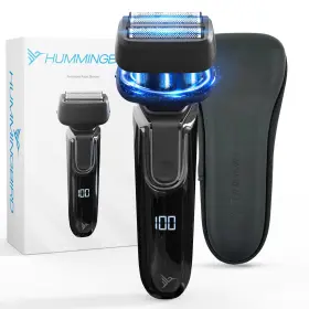 Hbfs-002-blk Hummingbird Mk7 Premium Foil Face Shaver Four Blade With Long Hair Leveler Hbfs-002-blk Hummingbird Mk7 Premium Foil Face Shaver Four Blade With Long Hair Leveler