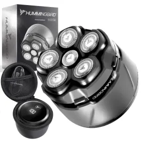 Hbrs-001-gry Hummingbird Mk3 Stealth Edition Electric Head Shaver - No Nick Razor For Men Co
