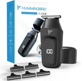 Hbtr-001-blk Hummingbird Mk1 Compact Trimmer Portable Electric Beard And Body Hair Trim