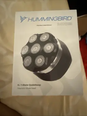Mk13 Hummingbird Premium Head Shaver 7 Blade Electric Razors For Men