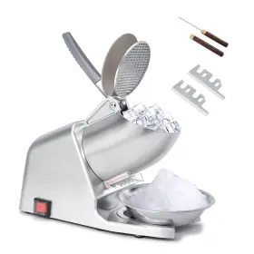 Wf-a109 Hurmovae B Dual Blade Ice Shaver Machine Electric 143 Lbs/hr 300w Crusher