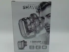 Ipx7 I-shaver 744110343793 Head Shavers For Bald Men 7d Magnetic Rotary Electric Razor Waterproof