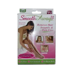 Idea Village 754502021574 Smooth Away Hair Removal Kit Gently Exfoliates