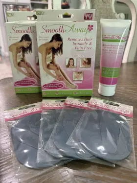 Sanar1t Idea Village Smooth Away Hair Removal Kit Gently Exfoliates New Sealed Instant Pain Free