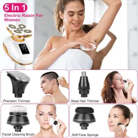 Ksv5692229 Imountek Electric Razor Women Shaver Hair Remover Painless Trimmer Rechargeable Us #2