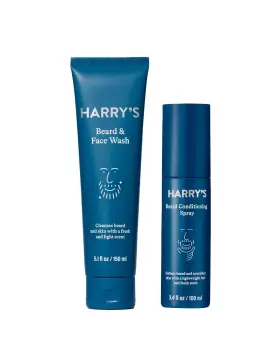 Inc. 313033331301 Beard Grooming Kit For Men 5.1 Fl. Oz Wash And 3.4 Conditioning Spray