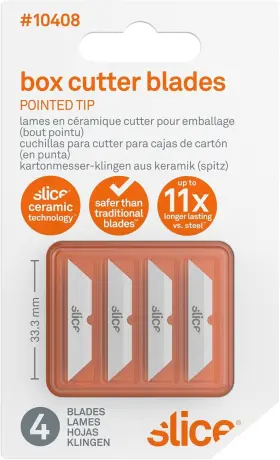 Industrial 445016434495 Replacement Blade Ceramic Finger Friendly Pointed Tip For Intricate Cuts And