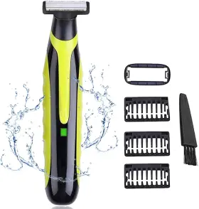Invoda 445020471448 Electric Shaver For Men Rechargeable Razors Face And Body One Blade
