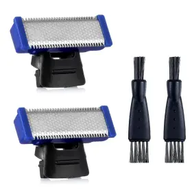 Invoda 445056857889 Shaver Replacement Head Compatible With Micro Touches Solo Trimmer Blades 2pcs