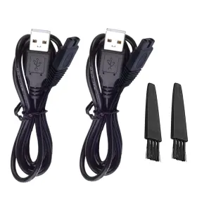 Invoda 726084021280 2pcs Shaver Charger For Solo Mens Rechargeable Full Body Hair Trimmer Replaceme