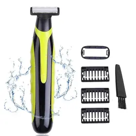 Invoda 779283437543 Electric Shaver For Men Rechargeable Razors Face And Body One Blade Trimmer W