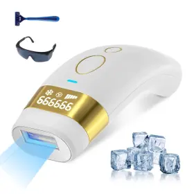 Iouniya 199874432113 Laser Hair Removal With Ice Cooling For Women And Men 999 Flashes Ipl Hai