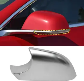 20172022 Jaronx Compatible With Tesla Model 3 Mirror Lower Cover Left Side Chrome