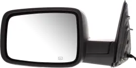 55372067ah Jc Whitney Driver Side Power Heated Mirror For Ram 1500 Textured Black