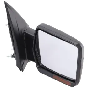 Jfd224er-s Jc Whitney Passenger Side Power Heated Mirror For Ford F-150 Textured Black