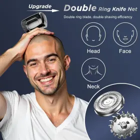 Jchope 768904556381 9d Floating Head Shaver - Wet And Dry Shavers For Bald Men Upgraded 6 I #2
