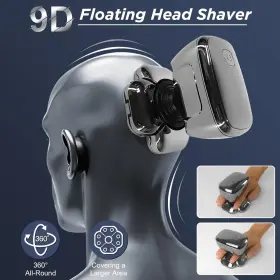 Jchope 768904556381 9d Floating Head Shaver - Wet And Dry Shavers For Bald Men Upgraded 6 I #3