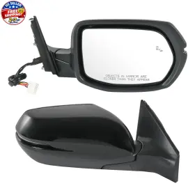 H507-cl-fba Jdmspeed Passenger Side Mirror Compatible With 2017-2022 Honda Crv Manual Folding Power G