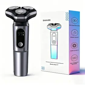 Afyu01 Jmsbmqse Electric Razor For Men.wet/dry Rotary Shaver Waterproof - Usb Fast Charging &