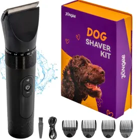Wtds002bk0303 Jongee Dog Clipper For Grooming Rechargeable Cordless Puppy Shaver With Allo