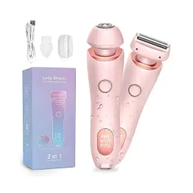 Czhnsttt-fen001 Jovzeola Livora Electric Shaver For Women 2 In 1 Wet And Dry Painless Hair Rem... Fast Ship