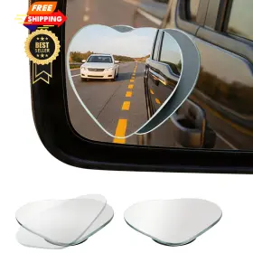 A1909-01315-wh Joytutus Heart Shaped Blind Spot Mirror 2 Pack Hd Frameless Heart-shaped A1909-01315-wh Joytutus Heart Shaped Blind Spot Mirror 2 Pack Hd Frameless Heart-shaped