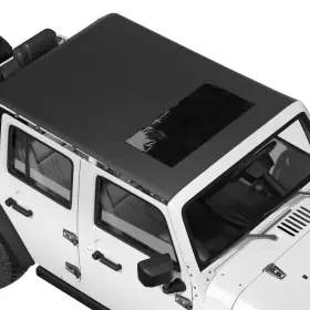 A3307-00102-bk Joytutus Waterproof Sun Shade Top Compatible With Wrangler Jku 4 Door 2007-20