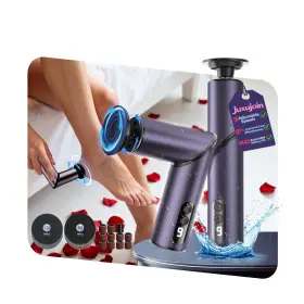 Juxujoin 769295525338 5-in-1 Professional Electric Callus Remover Portable And Foldable Removes 99