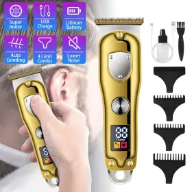 Tr-807a Jzcxkingtu Mens Usb Electric Shaver Trimmer Razor Rechargeable Hair Beard Shaving Machine