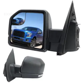 D82012151 Kapamz Left Driver Side Door Mirror Assembly Compatible With Black