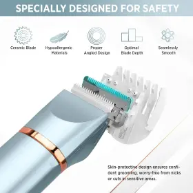 Ka005 Kaphio Electric Shavers - Womens Rechargeable Waterproof Ergonomic Design Smooth #3 Ka005 Kaphio Electric Shavers - Womens Rechargeable Waterproof Ergonomic Design Smooth #3