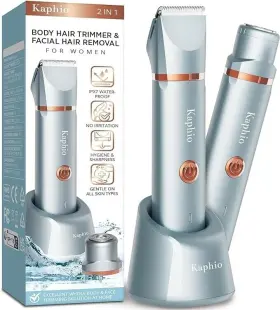 Ka005 Kaphio Electric Shavers - Womens Rechargeable Waterproof Ergonomic Design Smooth Ka005 Kaphio Electric Shavers - Womens Rechargeable Waterproof Ergonomic Design Smooth