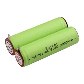 4330206888 Kastar Rechargeable Shaver Battery Pack Aa 2.4v 2000mah Fits Most Norelco Re