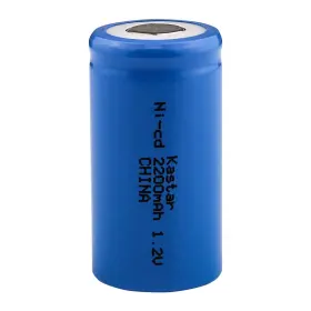 Cd-1b-sc-blue-1 Kastar Sc 1.2v 2200mah Ni-cd Subc Rechargeable Battery Flat Top For Wah 745-800 Elec