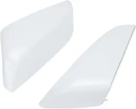 84026842 Kasturrboo 2016-2023 Malibu Side Mirror Cover 1 Pair Passenger And Driver White