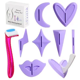 Ld2023081104 Kdimsy Pubic Hair Stencils Women Bikini Privates Shaving Stencil For Intimate